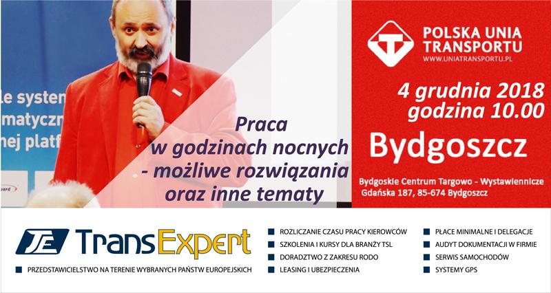 Spotkanie Przewoźników Drogowych w Bydgoszczy !